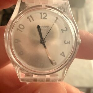Swatch Transparent Sparkle Watch